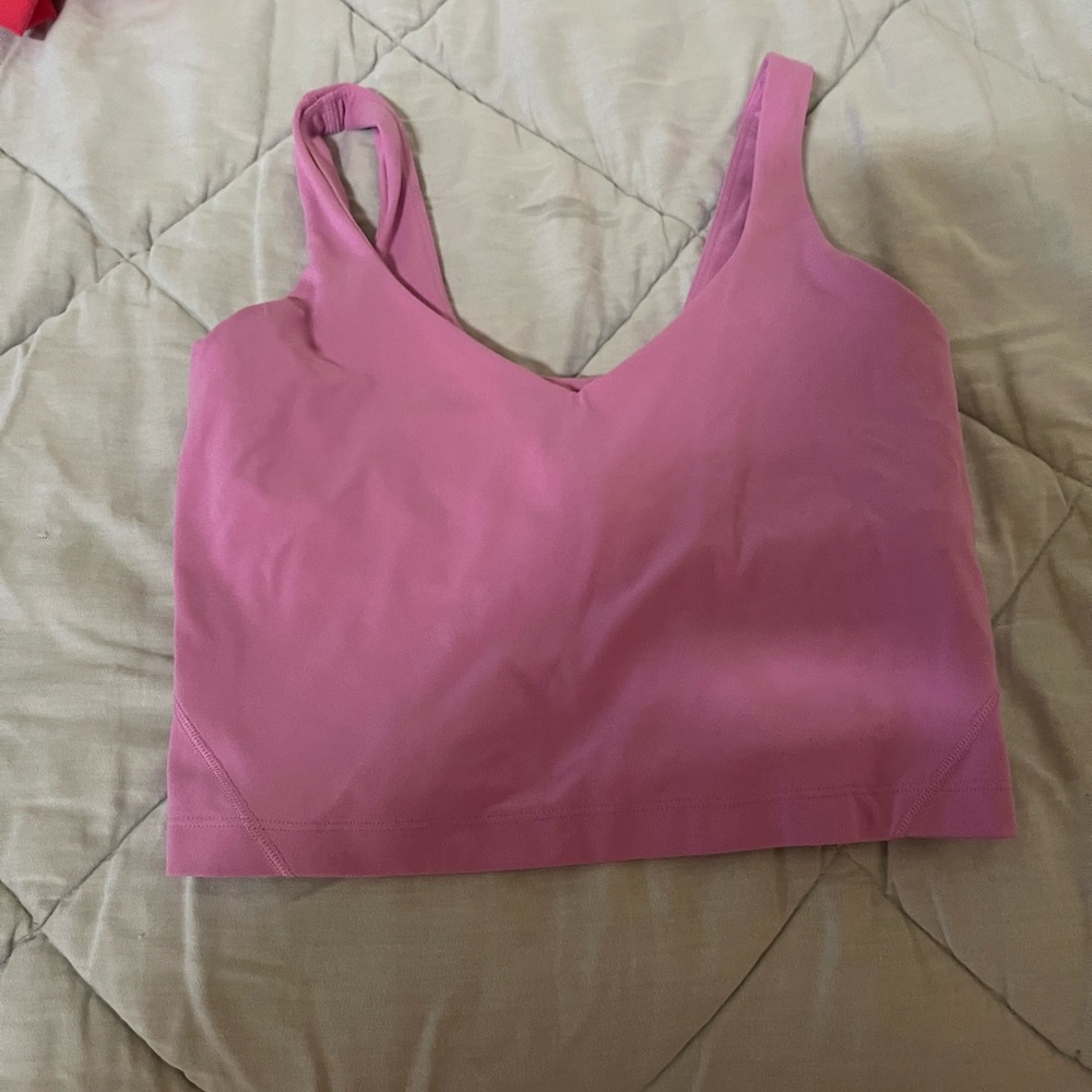 lululemon athletica Pink Tank Top